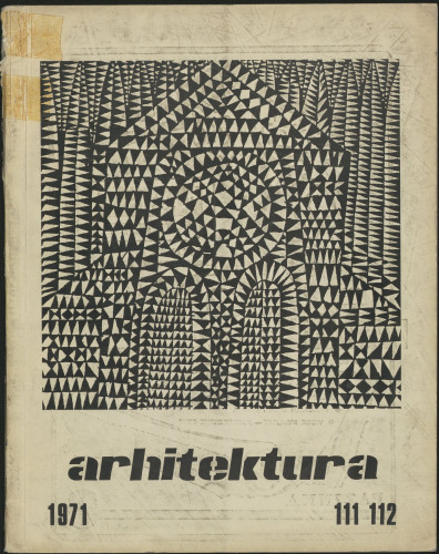 Arhitektura 1971 / 111-112