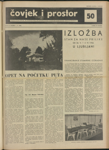 Čovjek i prostor 1956 / 50