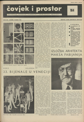 Čovjek i prostor 1966 / 164