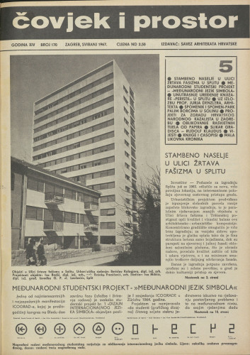 Čovjek i prostor 1967 / 170