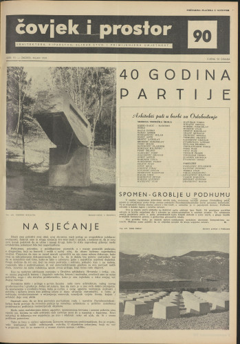 Čovjek i prostor 1959 / 90