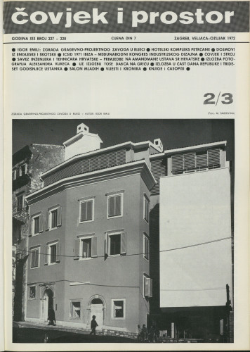 Čovjek i prostor 1972 / 227-228