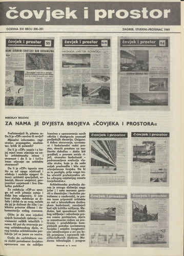 Čovjek i prostor 1969 / 200-201