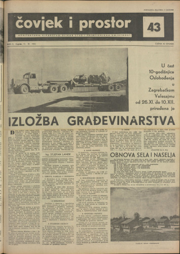 Čovjek i prostor 1955 / 43